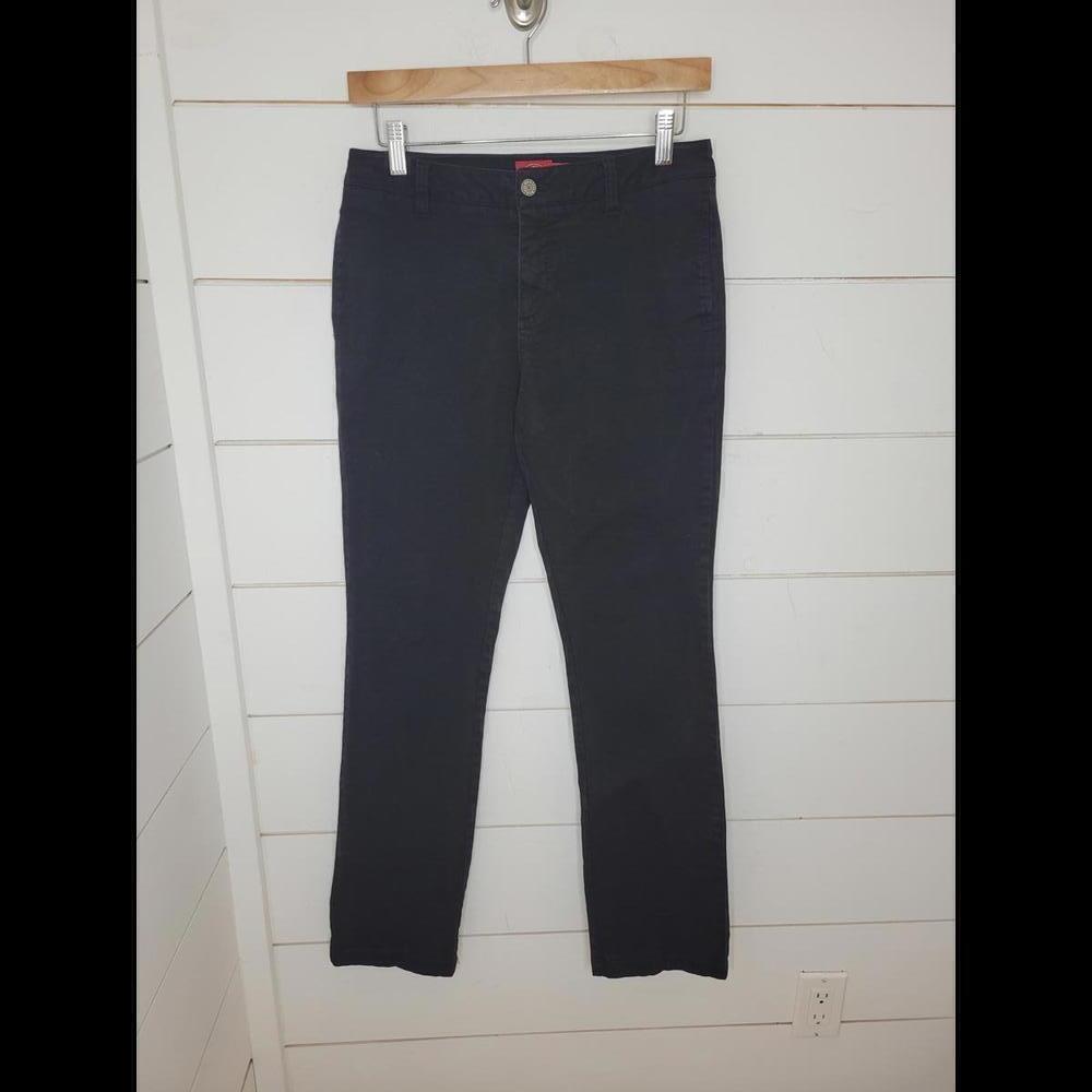 DICKIES size 5/27 black 4 pocket straight leg pants